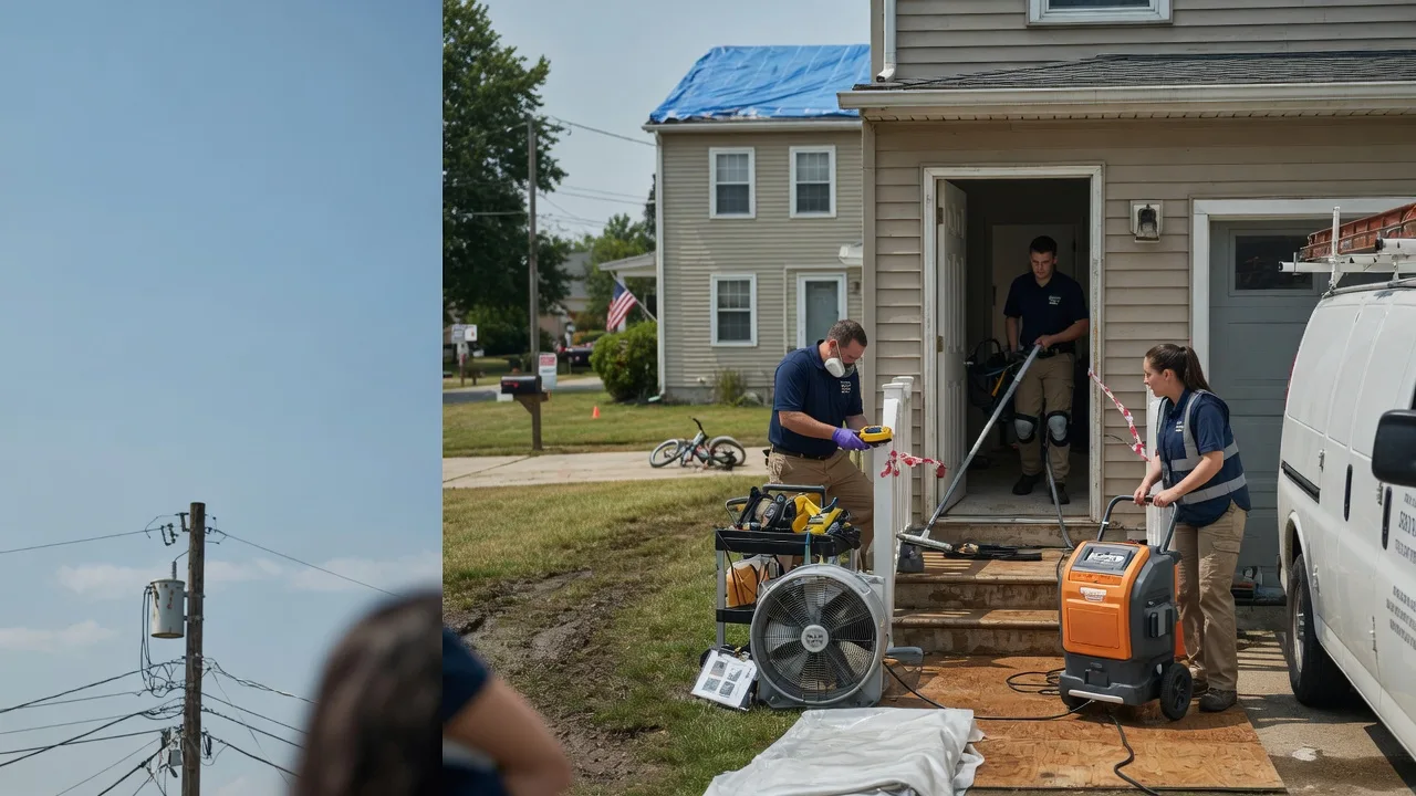 Water Damage Repair in Bellaire, OH near me